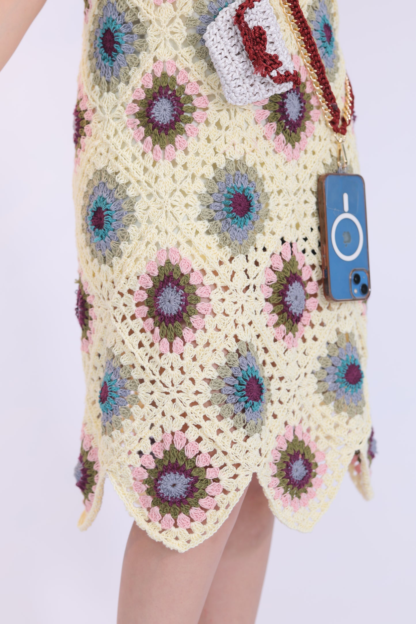 Cherry Loop Crochet Mobile Sling