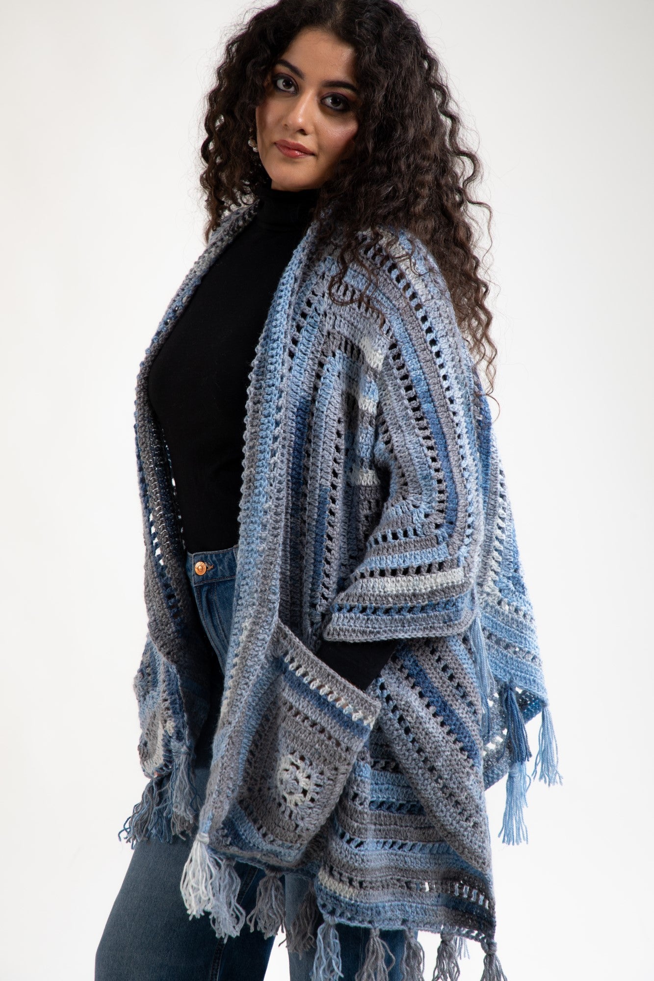 Arctic Serenity Crochet Wrap