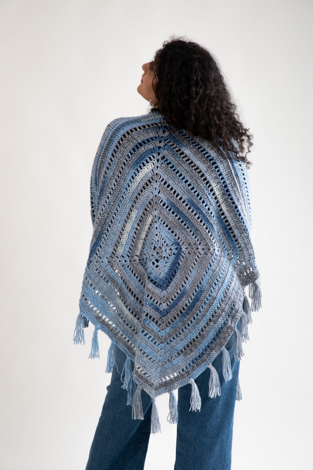 Arctic Serenity Crochet Wrap
