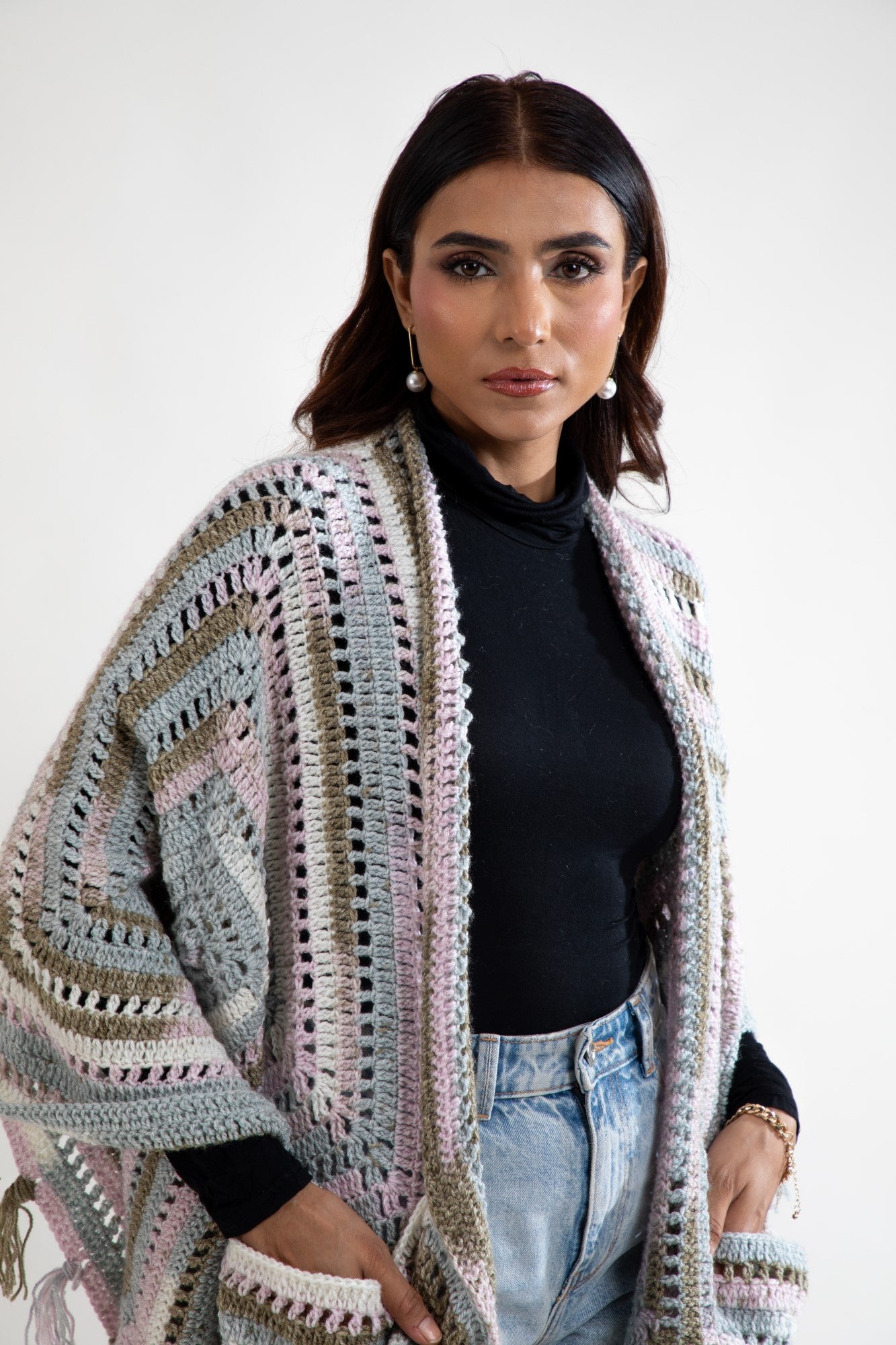 Pastel Dream Crochet Wrap