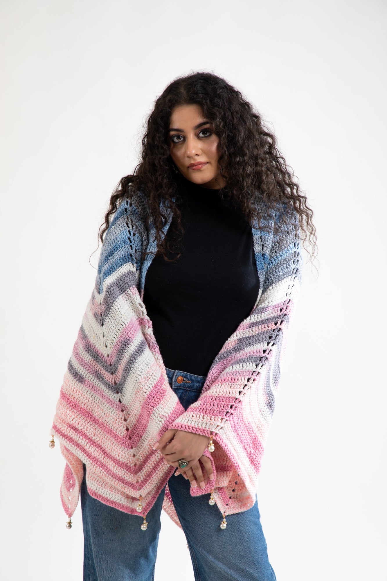 Twilight Charm Crochet Shawl