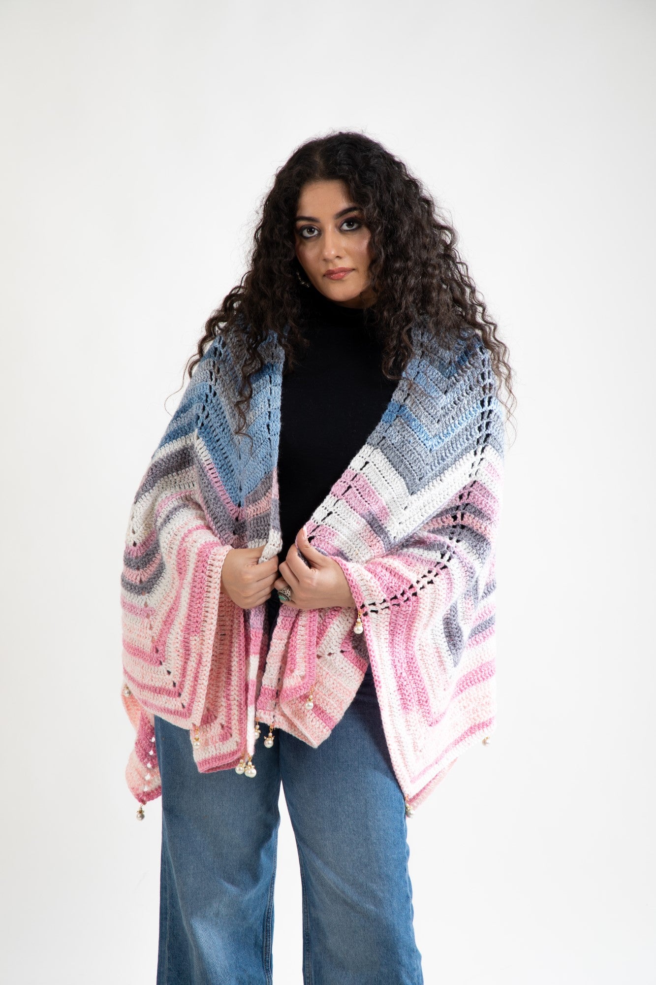 Twilight Charm Crochet Shawl