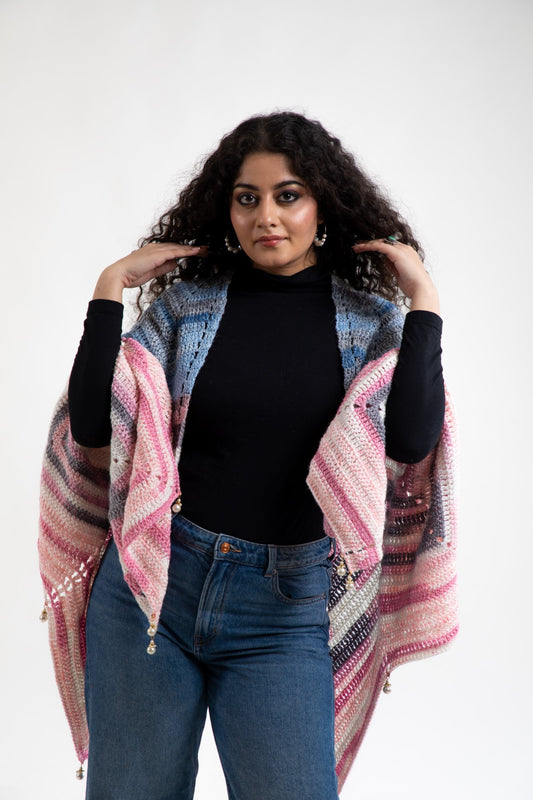 Twilight Charm Crochet Shawl