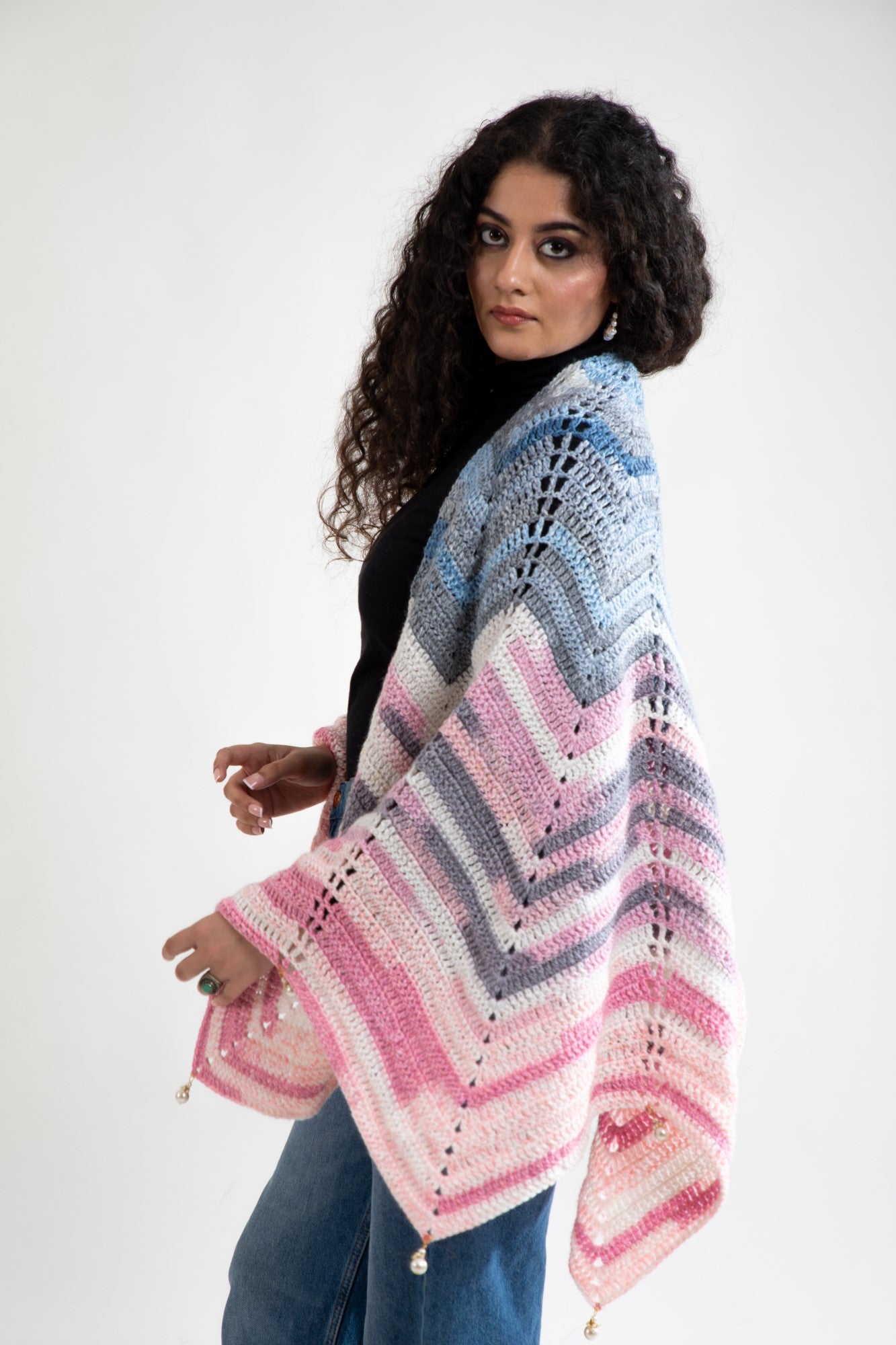 Twilight Charm Crochet Shawl