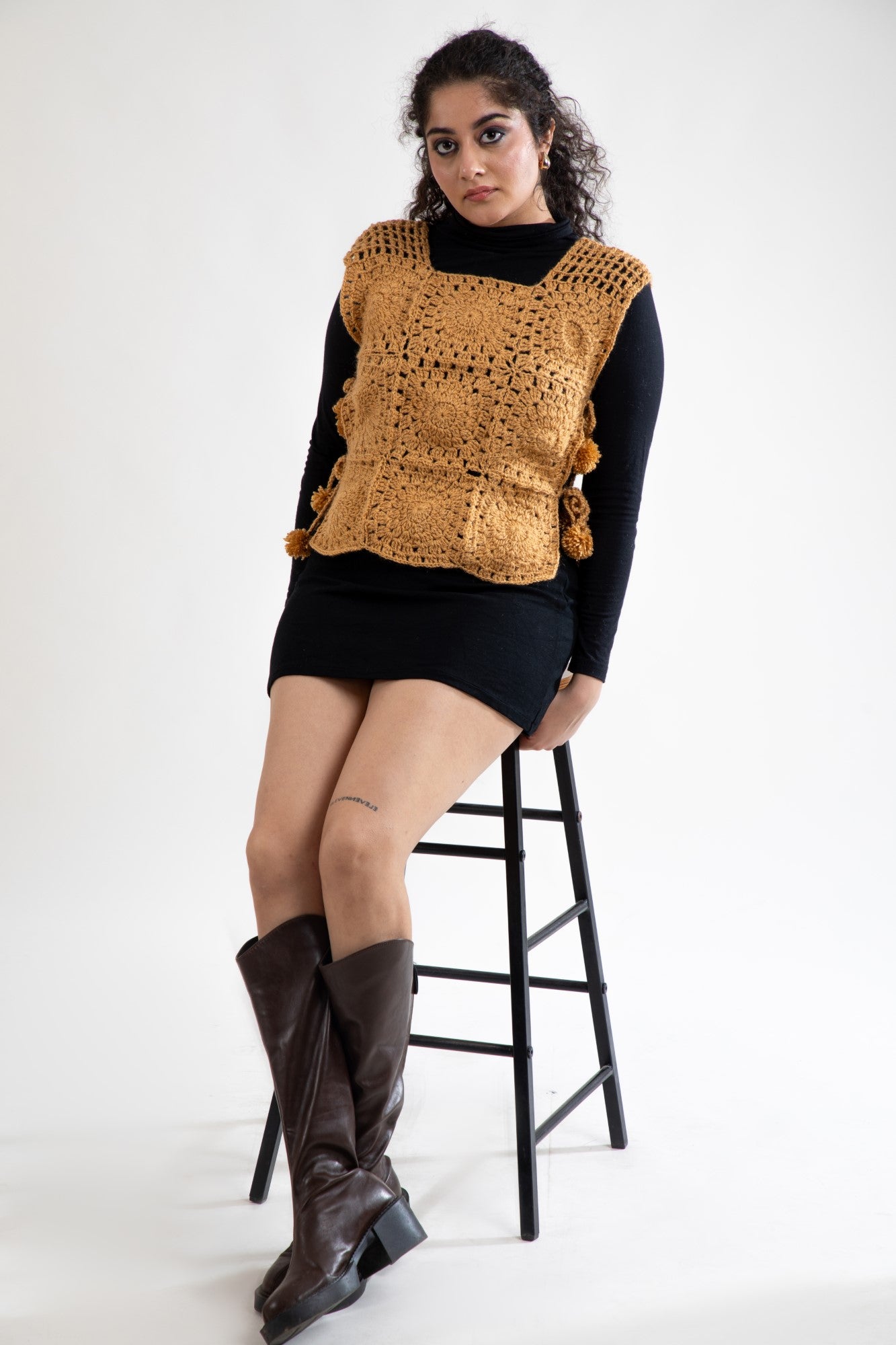 Autumn Glow Crochet Vest