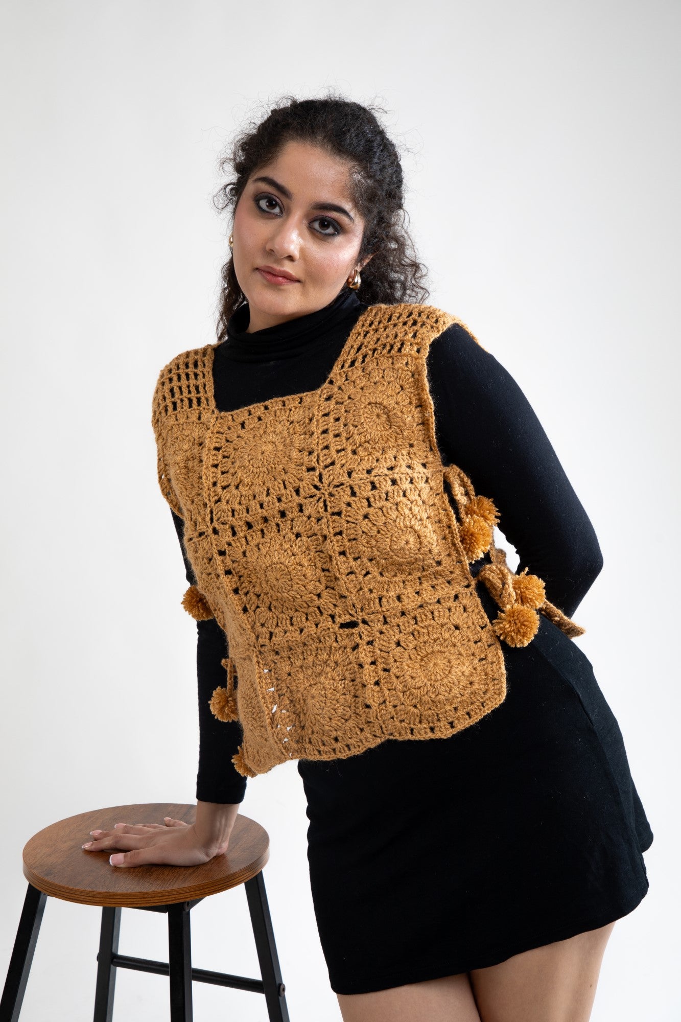Autumn Glow Crochet Vest