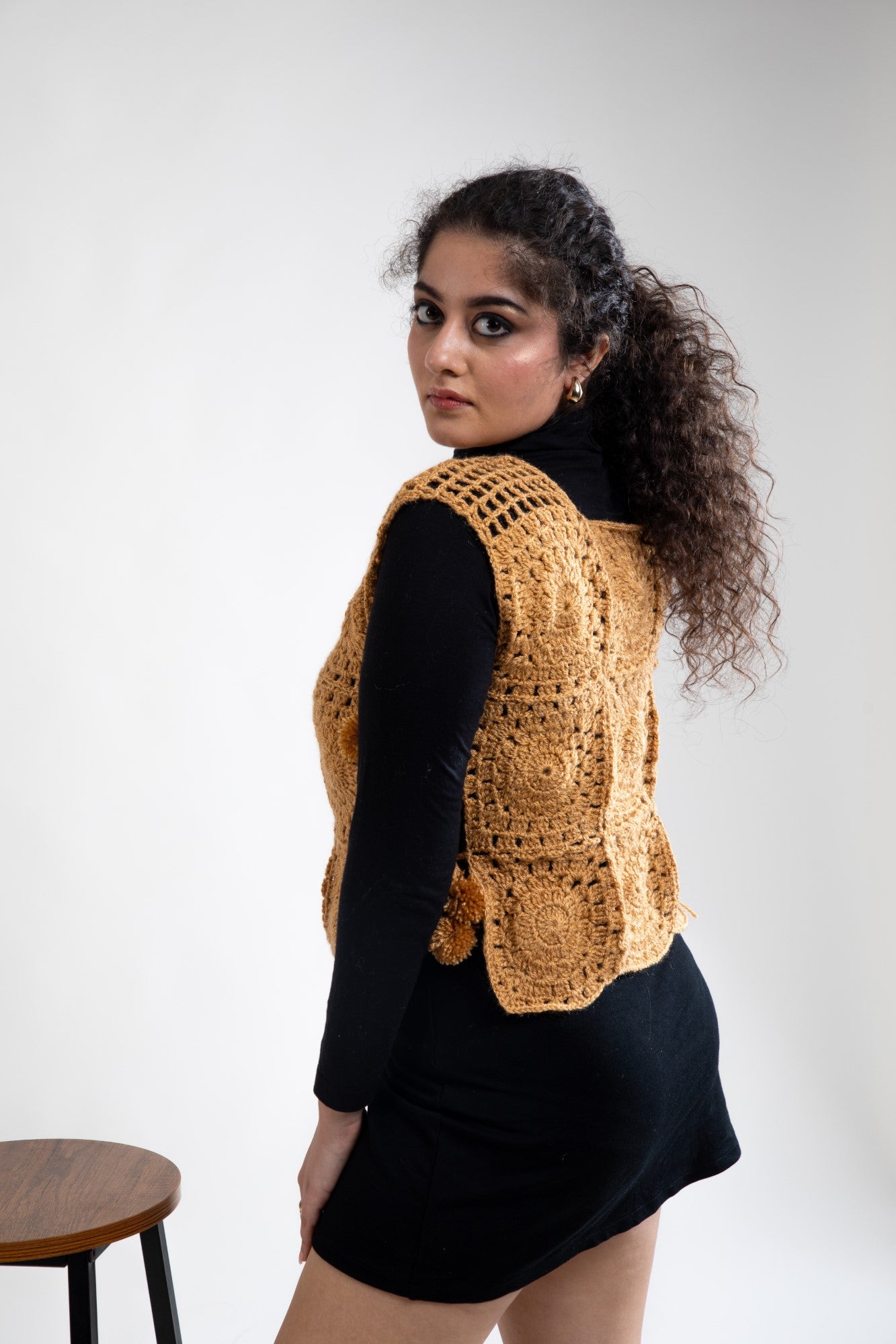 Autumn Glow Crochet Vest