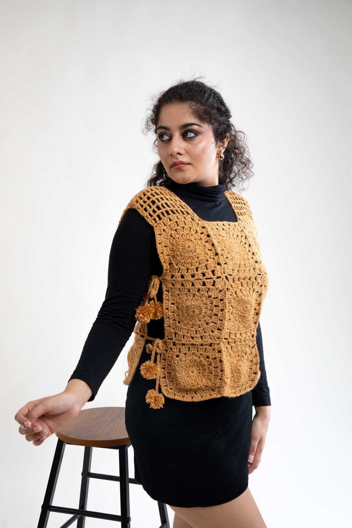 Autumn Glow Crochet Vest