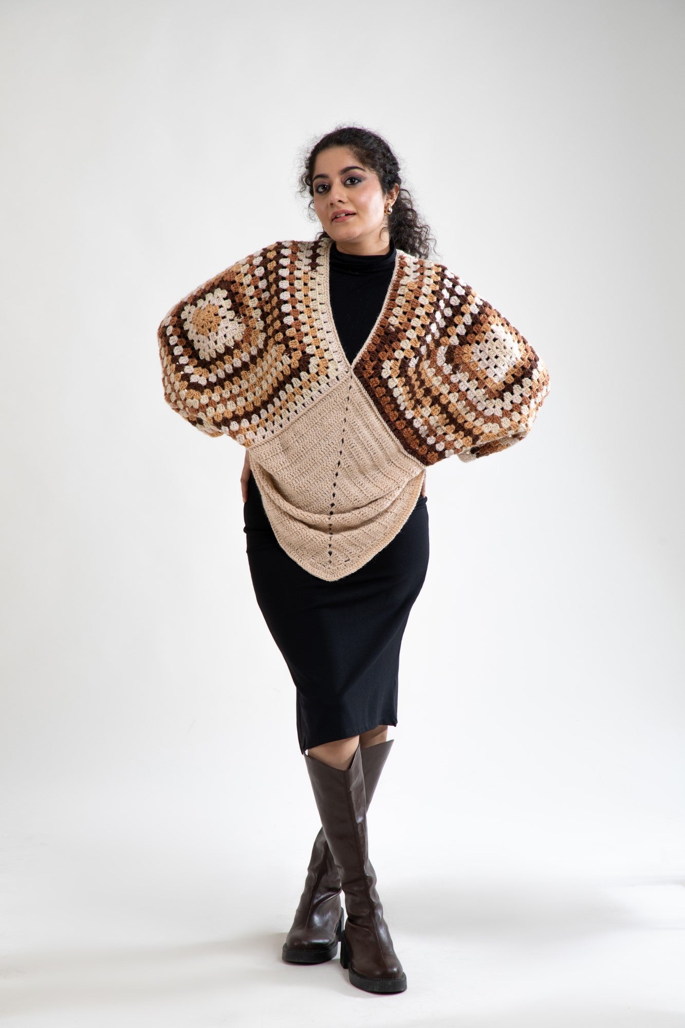 Rustic Retreat Crochet Bolero