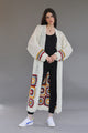 Ivory Courtyard Crochet Cape
