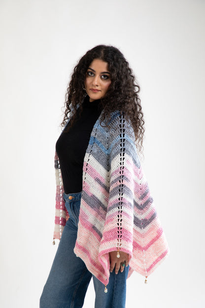 Twilight Charm Crochet Shawl