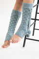Frosted Sky Crochet Leg Warmers