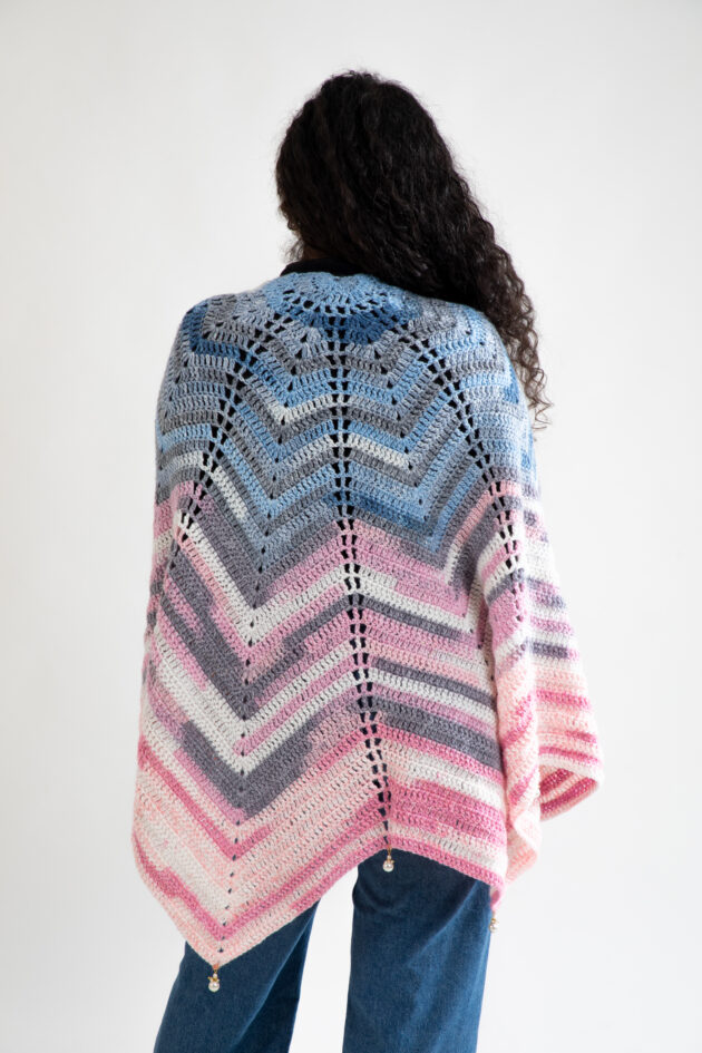 Twilight Charm Crochet Shawl - Image 5