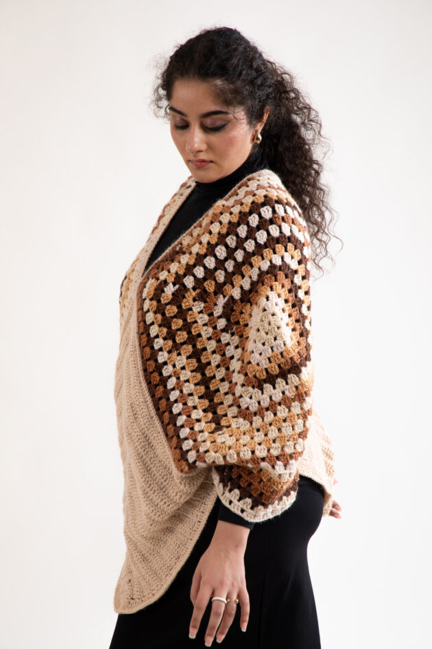 Rustic Retreat Crochet Bolero - Image 3